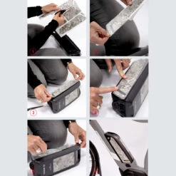 FAHRER Reflective Battery Kit - Reflektierendes Aufkleber-Set Für Bosch PowerPack -E-Bike Welt Verkauf fahrer reflective battery kit reflektierendes aufkleber set bosch powerpack montage anleitung